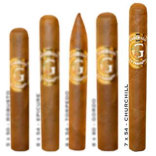 Garofalo La Famiglia Connecticut Churchill Premium Cigar Tobacco Leaf NJ