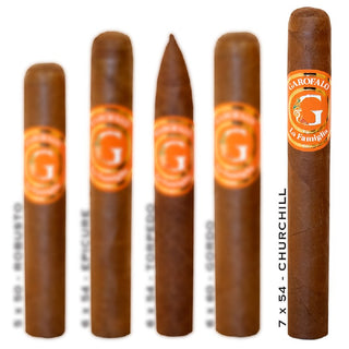 Garofalo La Famiglia Sun Grown Churchill Premium Cigar Tobacco Leaf NJ