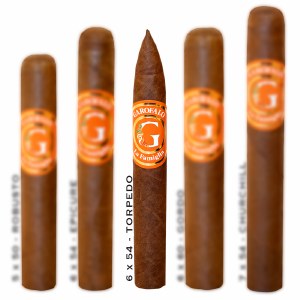 Garofalo La Famiglia Sun Grown Torpedo Premium Cigar Tobacco Leaf NJ