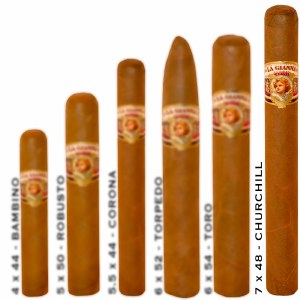 La Gianna Havana Natural Churchill Premium Cigar Tobacco Leaf NJ