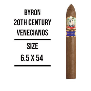 Byron 20th Century Venecianos Torpedo Limited Production Premium Cigar Tobacco Leaf NJ